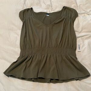 Brand New Plus Size Green Tank Top
